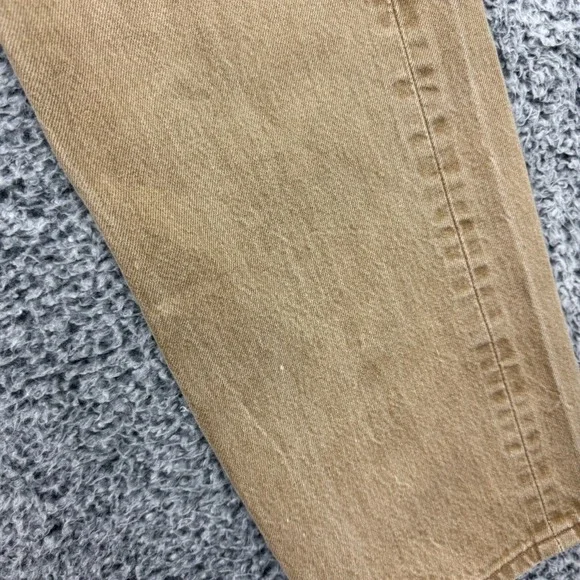 Vintage Levis 501 XX Jeans Mens 34x32 Brown Denim Button Fly Straight Leg Y2K - Picture 7 of 16